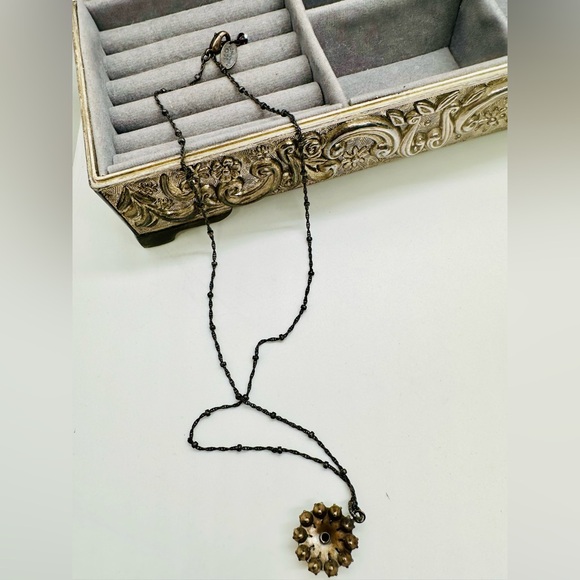 Vintage LIZ PALACIOS Garnet Necklace 🥀 - Picture 16 of 17